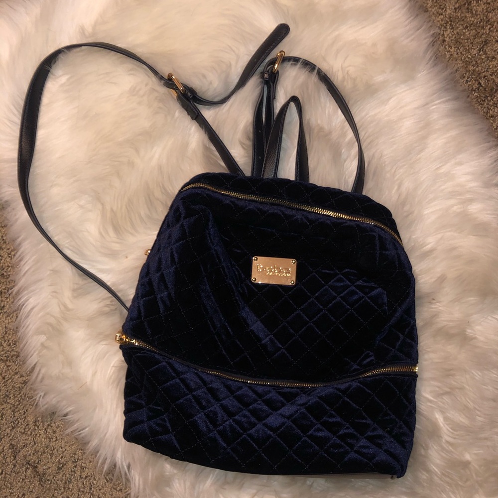 Navy Blue Bebe Backpack